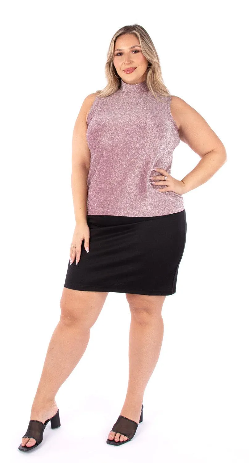 3883 // LISETTE Pull-on Pencil Skirt