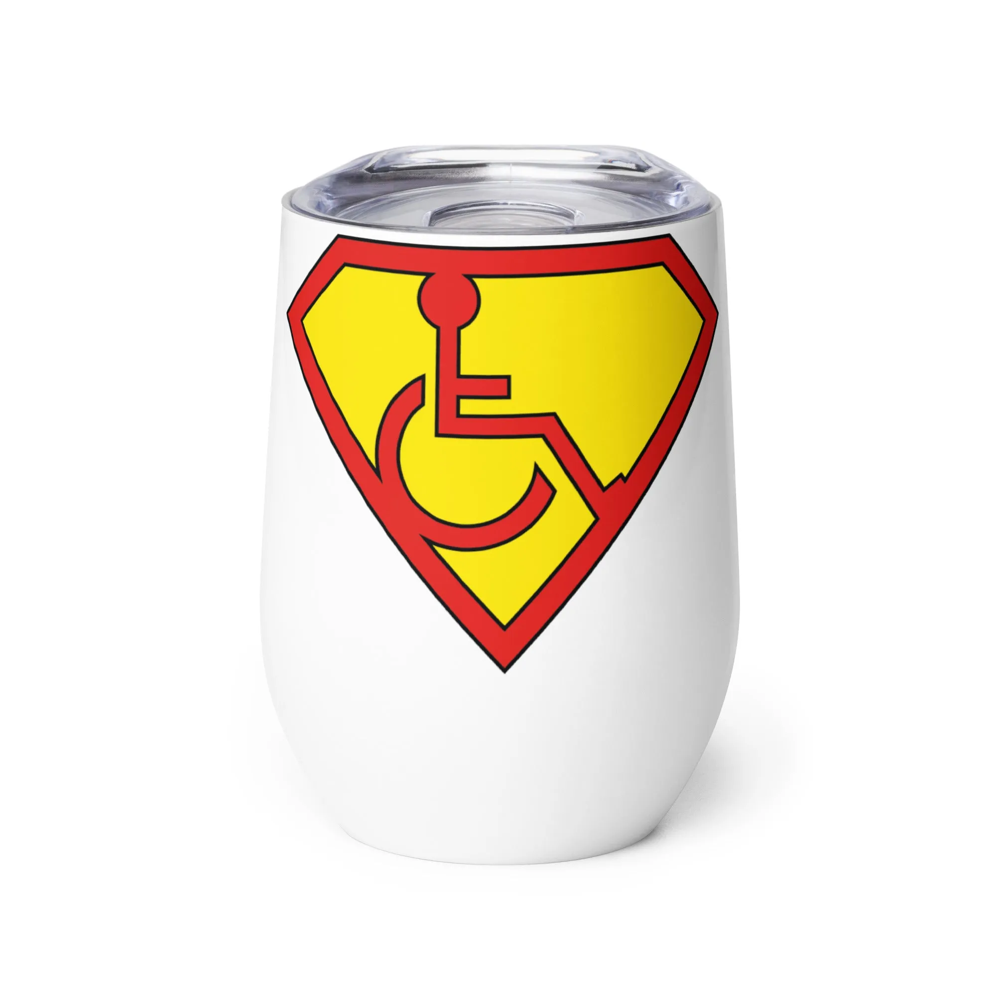 Adaptive Logo (Colored 1.0) Wine Tumbler