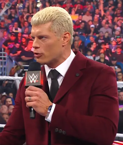 American Nightmare Cody Rhodes Red Trench Coat