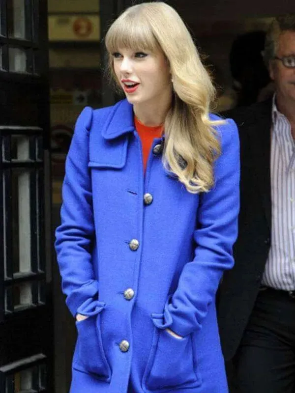 American Singer Taylor Swift Wool Coat