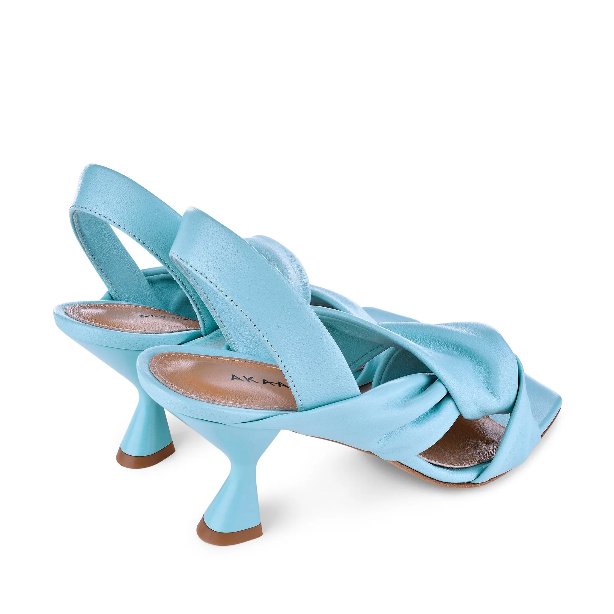 Asami Sky Blue Soft Nappa Sandals