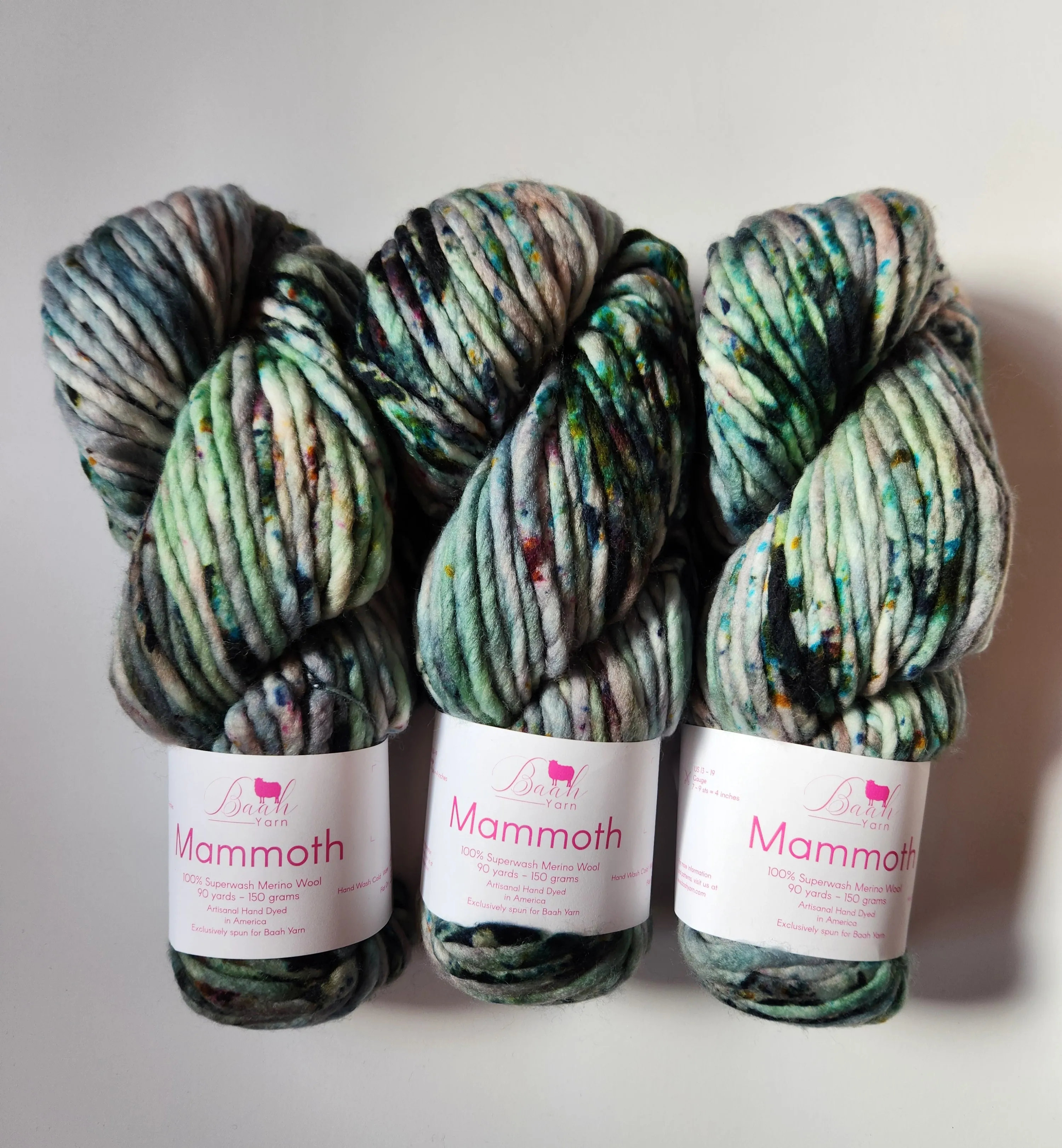 Baah Yarn | Mammoth | Green Is The Color