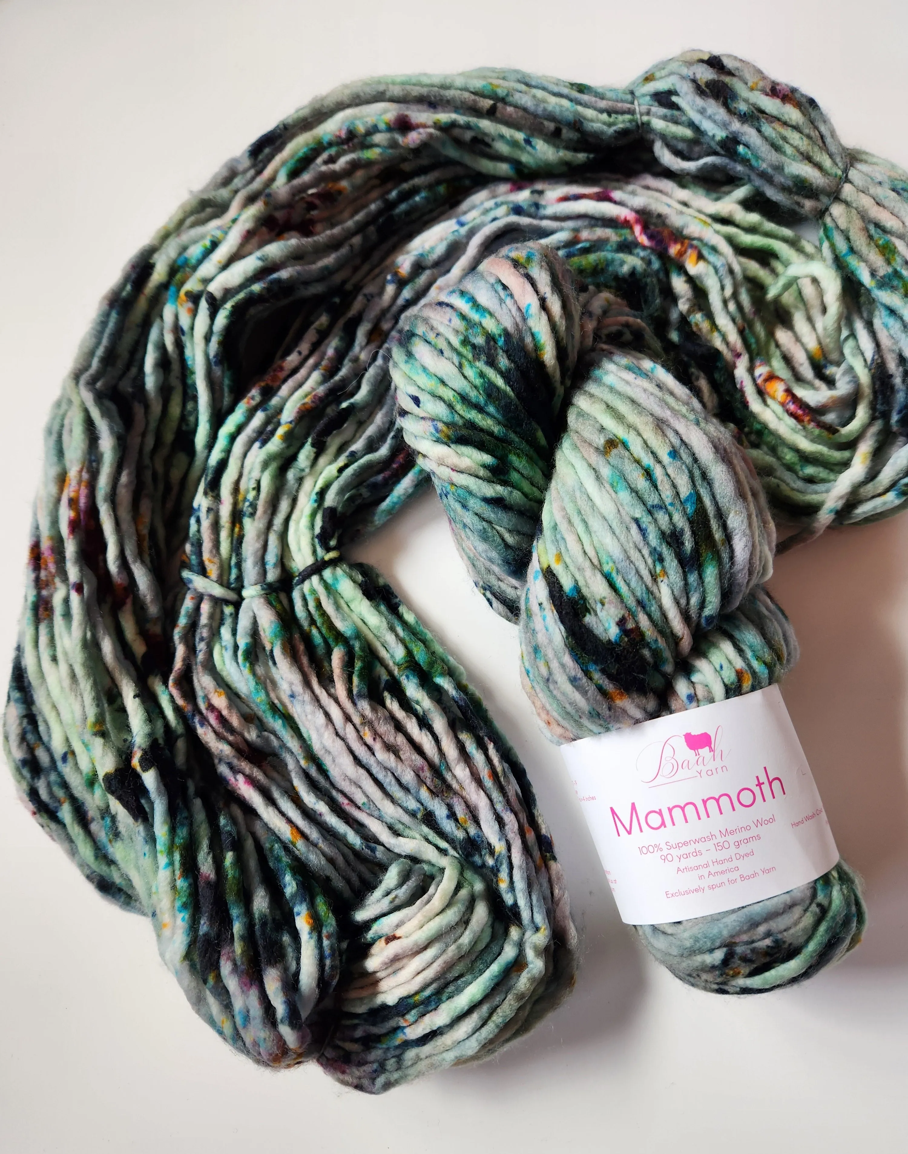 Baah Yarn | Mammoth | Green Is The Color