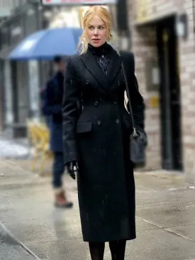 Babygirl 2024 Nicole Kidman Black Coat