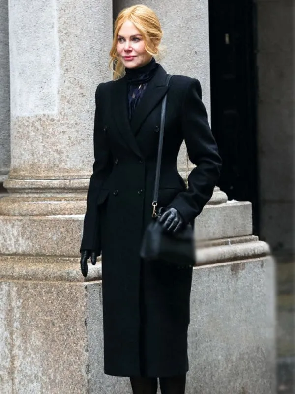 Babygirl 2024 Nicole Kidman Black Coat