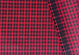 Balenciaga Jaunty Cherry Check Twill Wool Coating (Made in Italy)