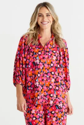 Betty Basics Marseille Shirt Brushed Floral