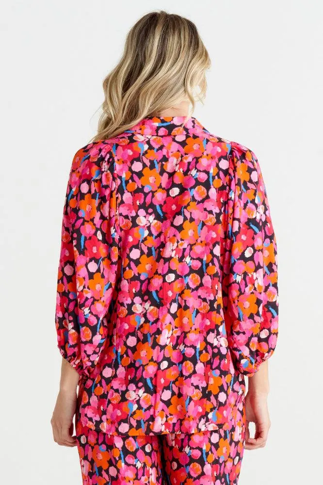 Betty Basics Marseille Shirt Brushed Floral