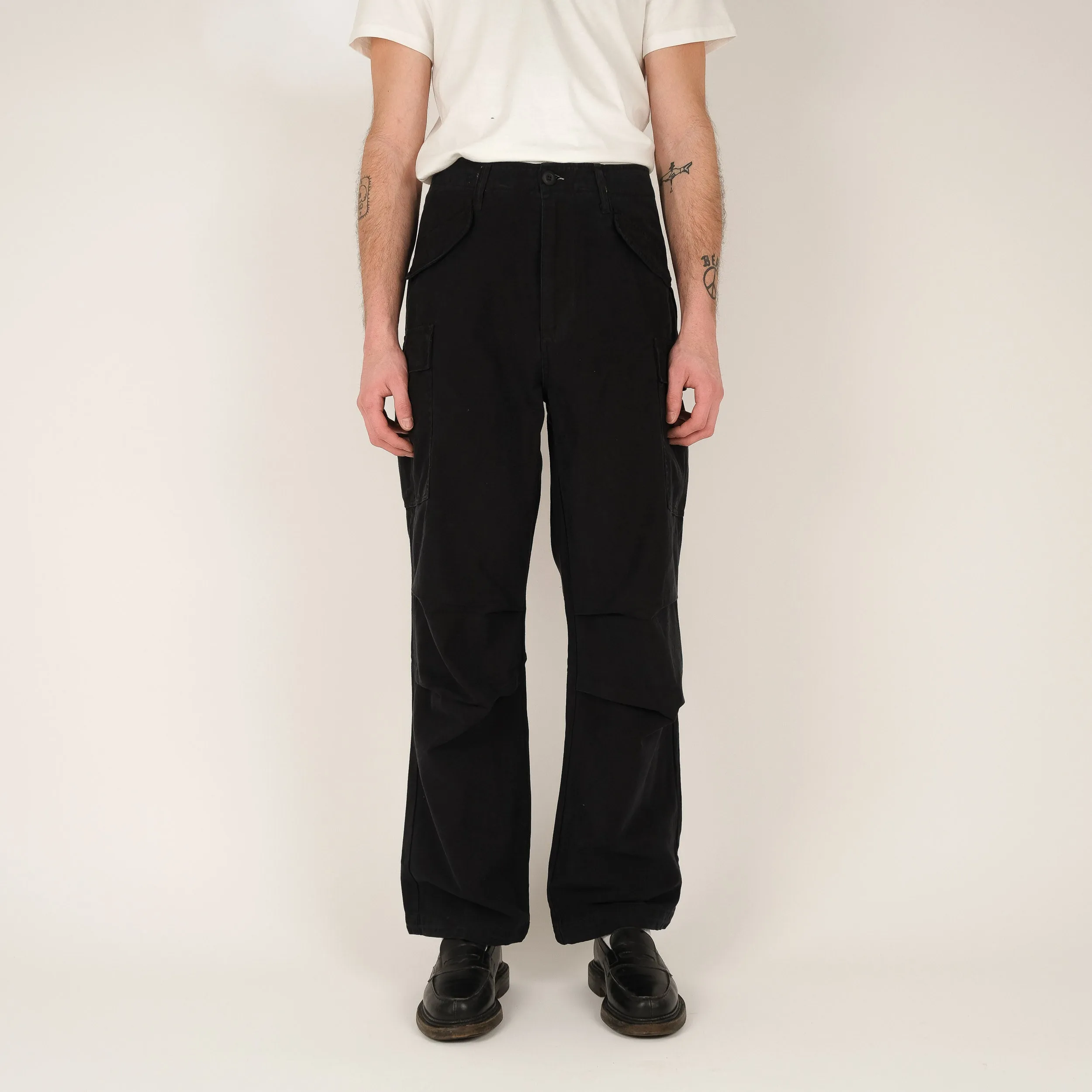 BLACK M65 PANTS