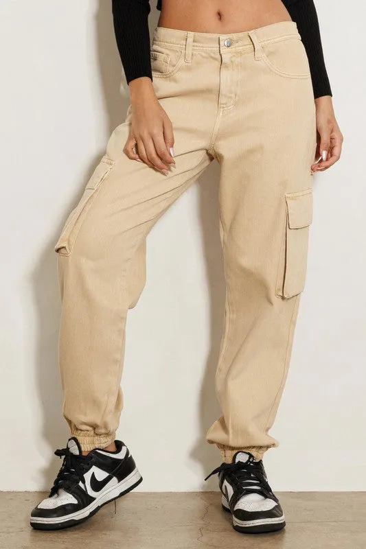 CARGO JEAN KHAKI