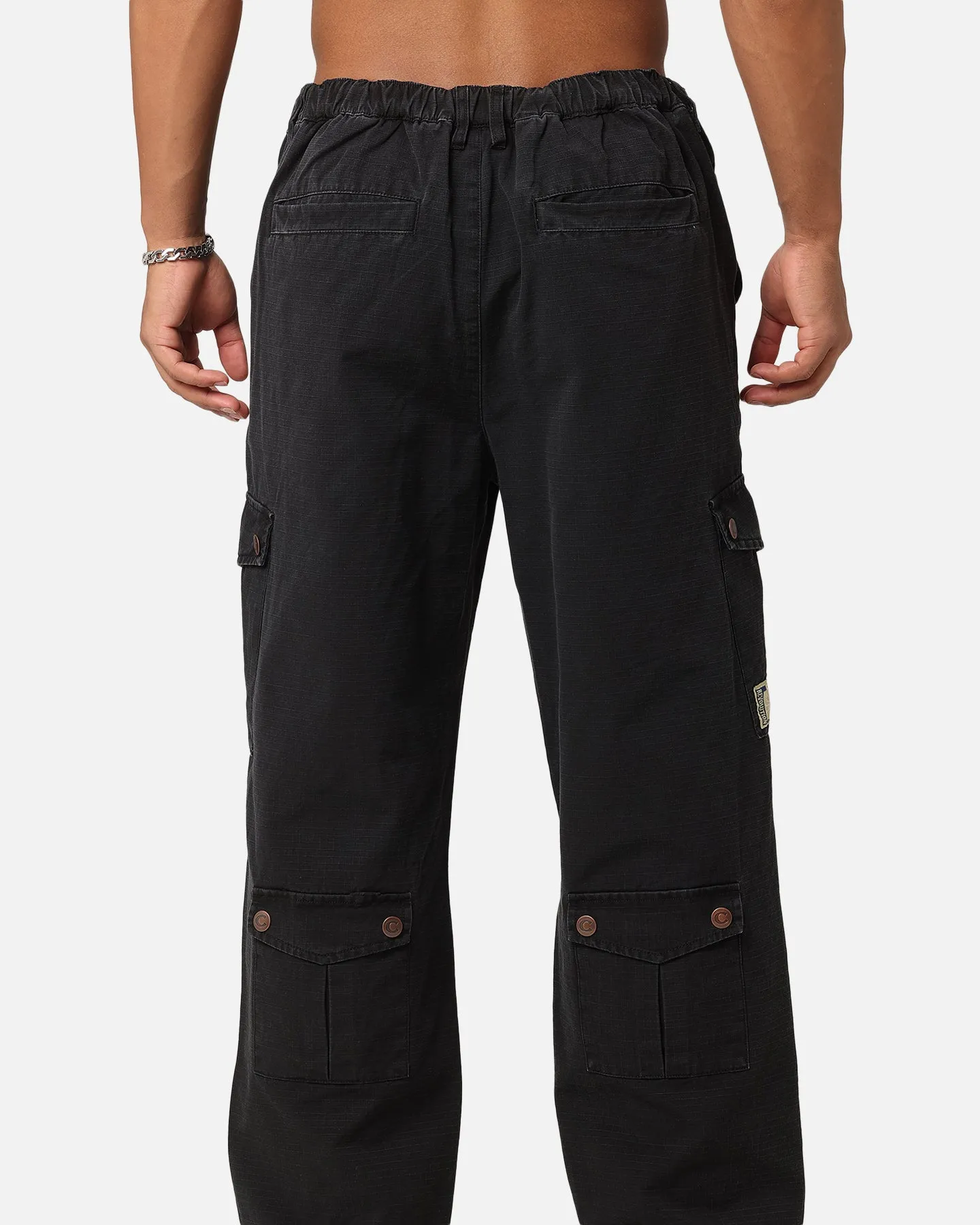 Carre Quality Cargo Jogger Washed Black