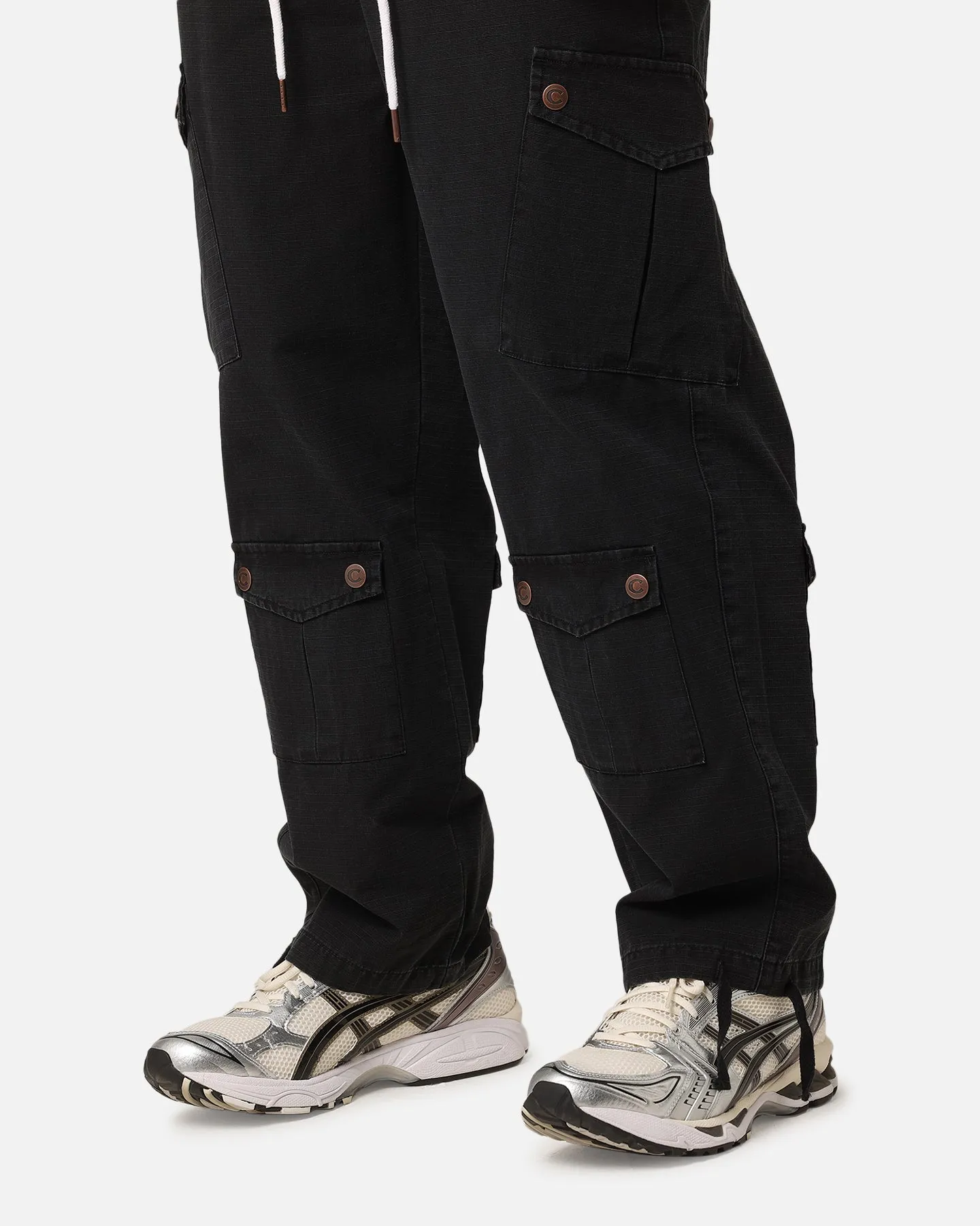 Carre Quality Cargo Jogger Washed Black