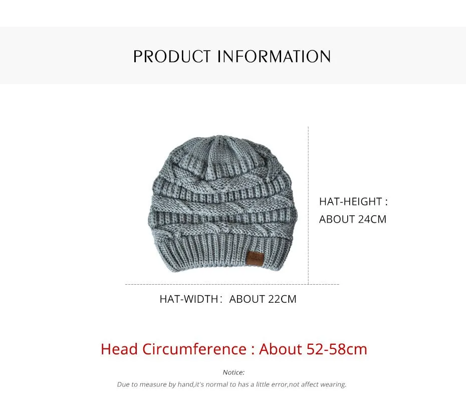 CC Knit Hat / Beanie