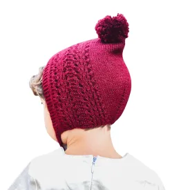 Cranberry Gehu Bali Bonnet