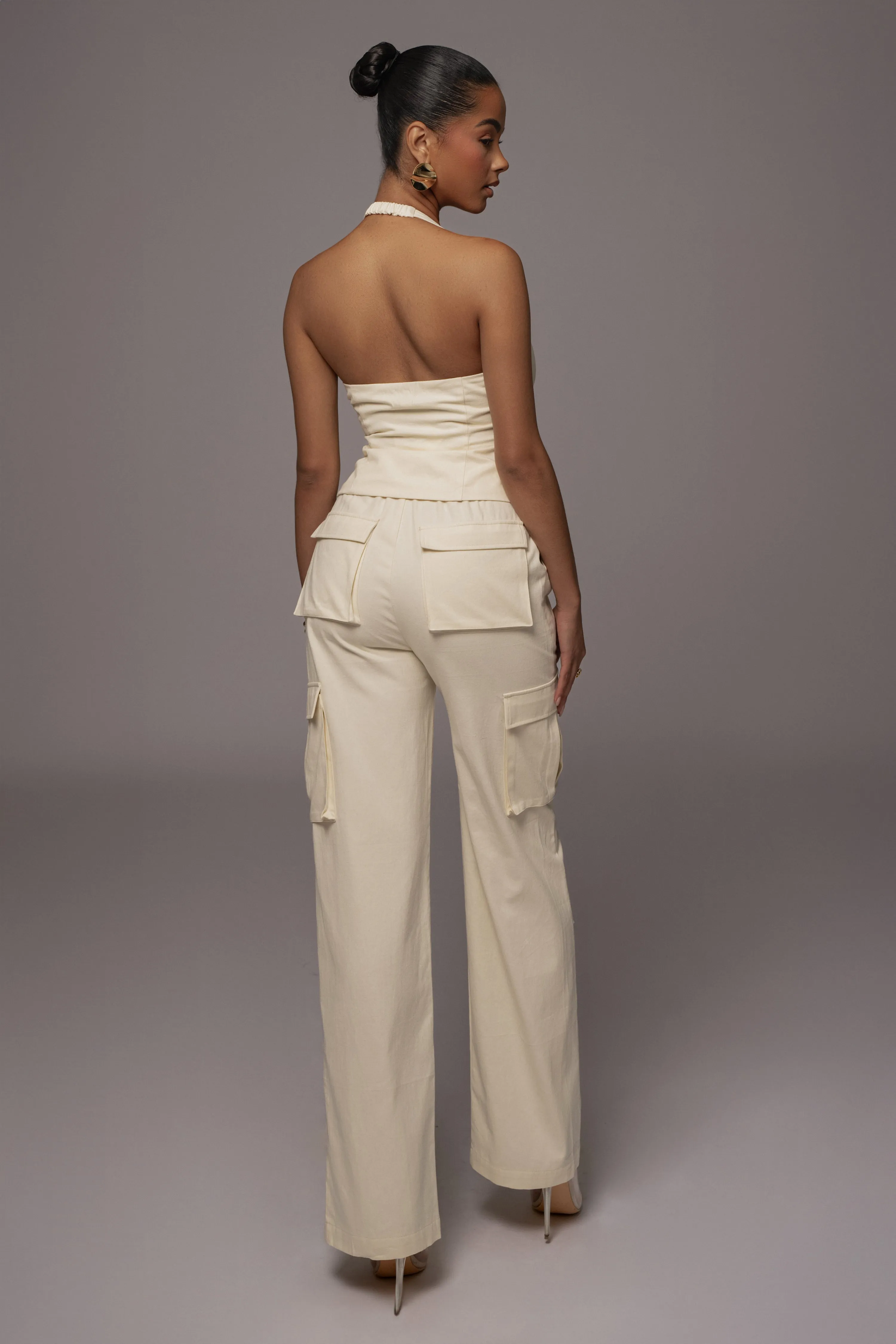 Cream Aeris Pant Set