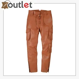 Drifter Leather Cargo Pants