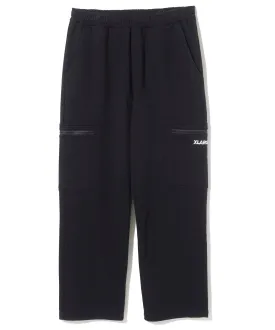 EMBROIDERED SWEAT CARGO PANTS