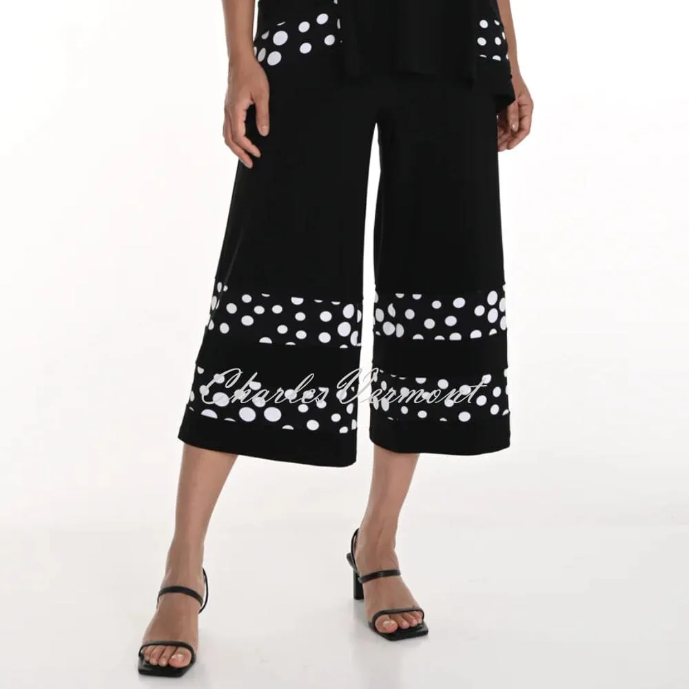 Frank Lyman Polka Dot Culotte Trouser - Style 256311