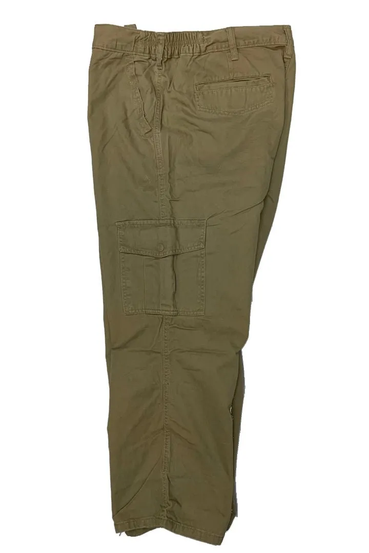 Full Blue Brand Men's Regular Fit Cargo Twill Pants