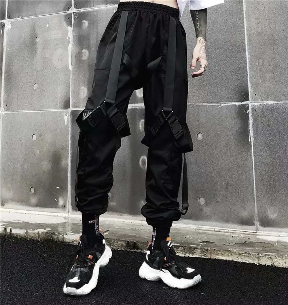 Funki Buys | Pants | Women's Harajuku Streetwear Cargo Pants