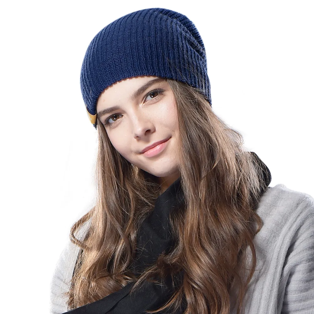 FURTALK Winter Women Slouchy Beanie Hat Drop Shipping HTWL031