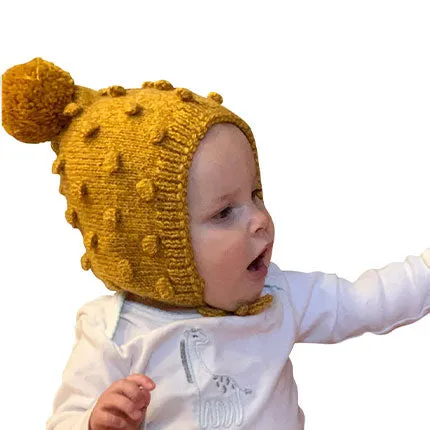 Gold Popcorn Bonnet