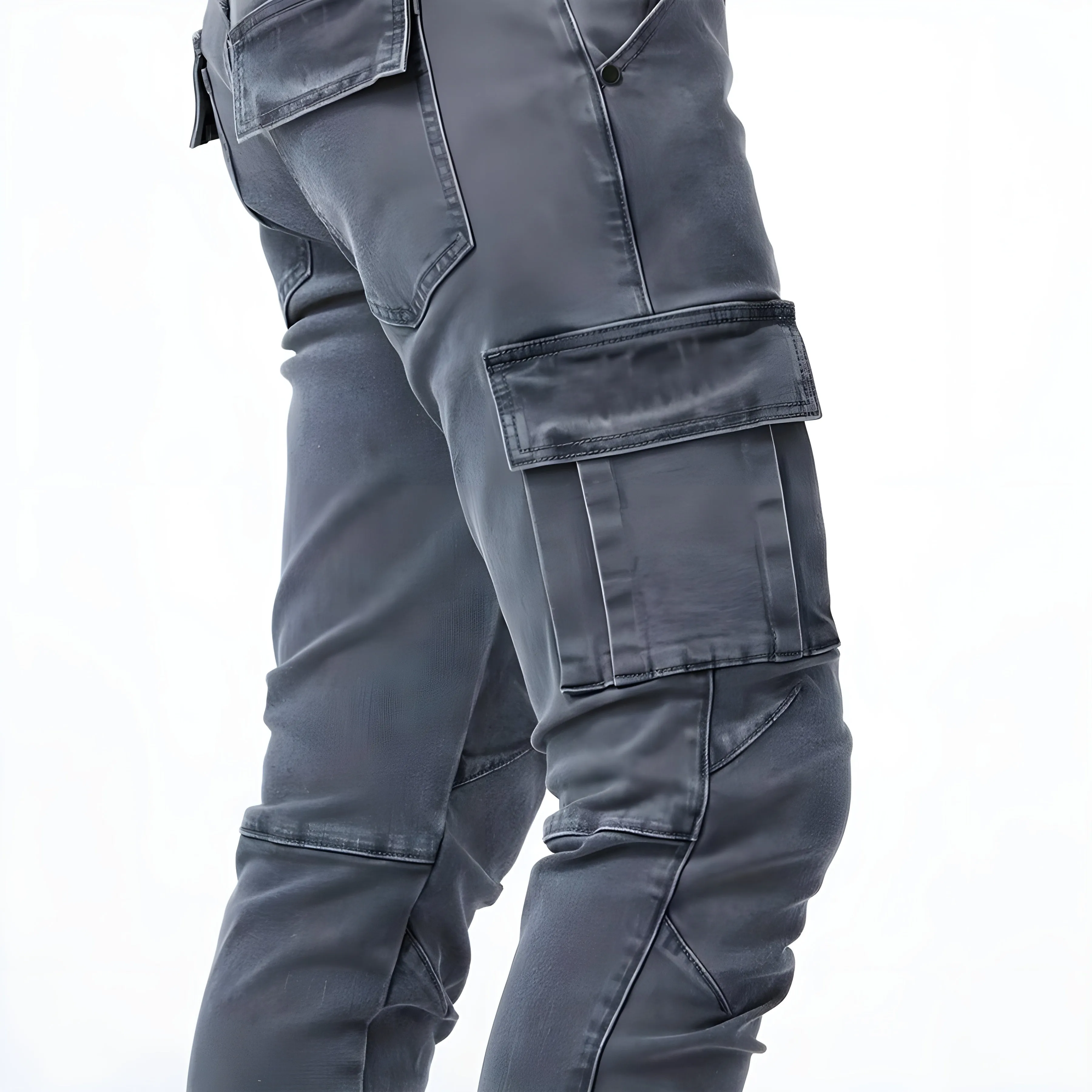 Hadrien | Stretch Denim Cargo