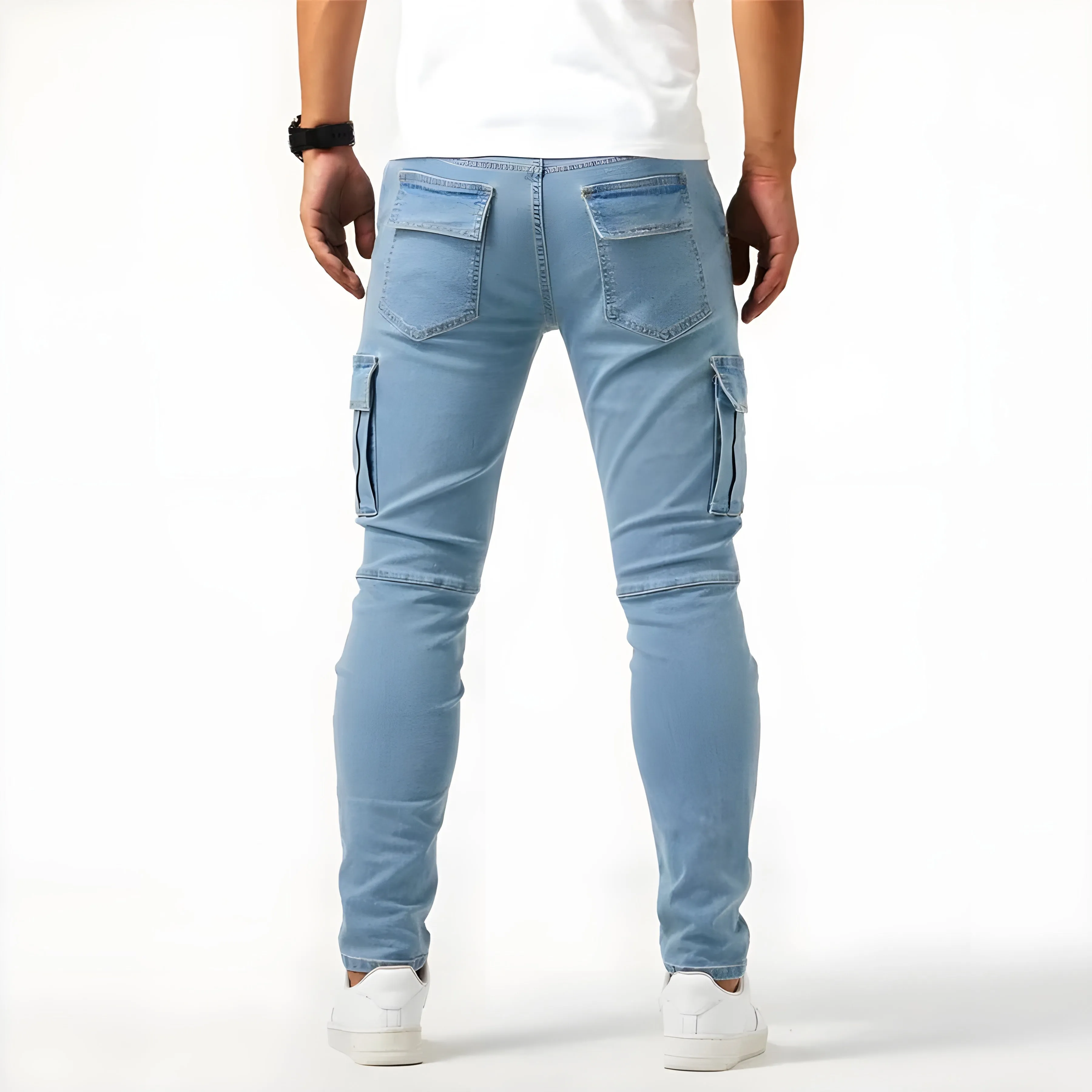 Hadrien | Stretch Denim Cargo