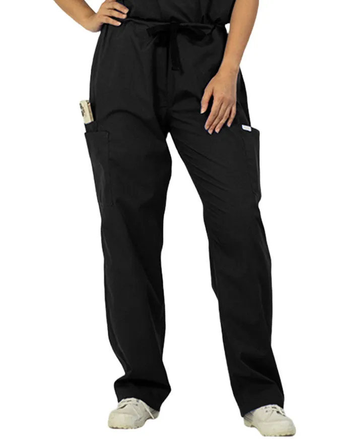 Heedfit Unisex Drawstring Cargo Scrub Pant