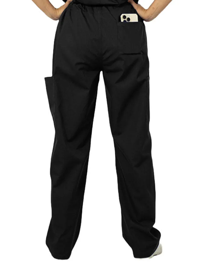 Heedfit Unisex Drawstring Cargo Scrub Pant