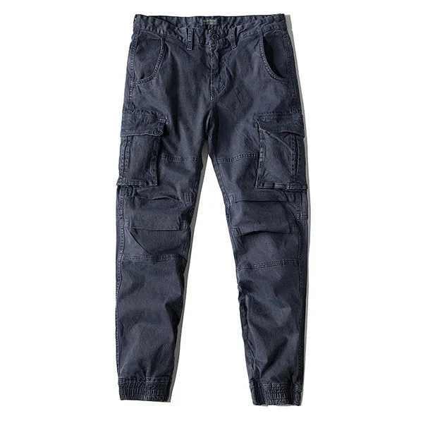 High-quality Casual Loose Cotton Cargo Pants