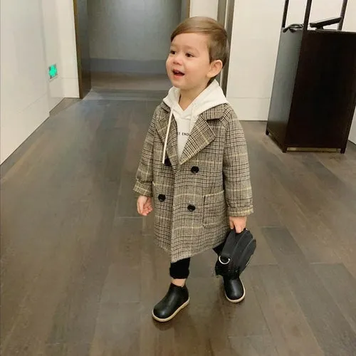 High Quality Children Wool Coat