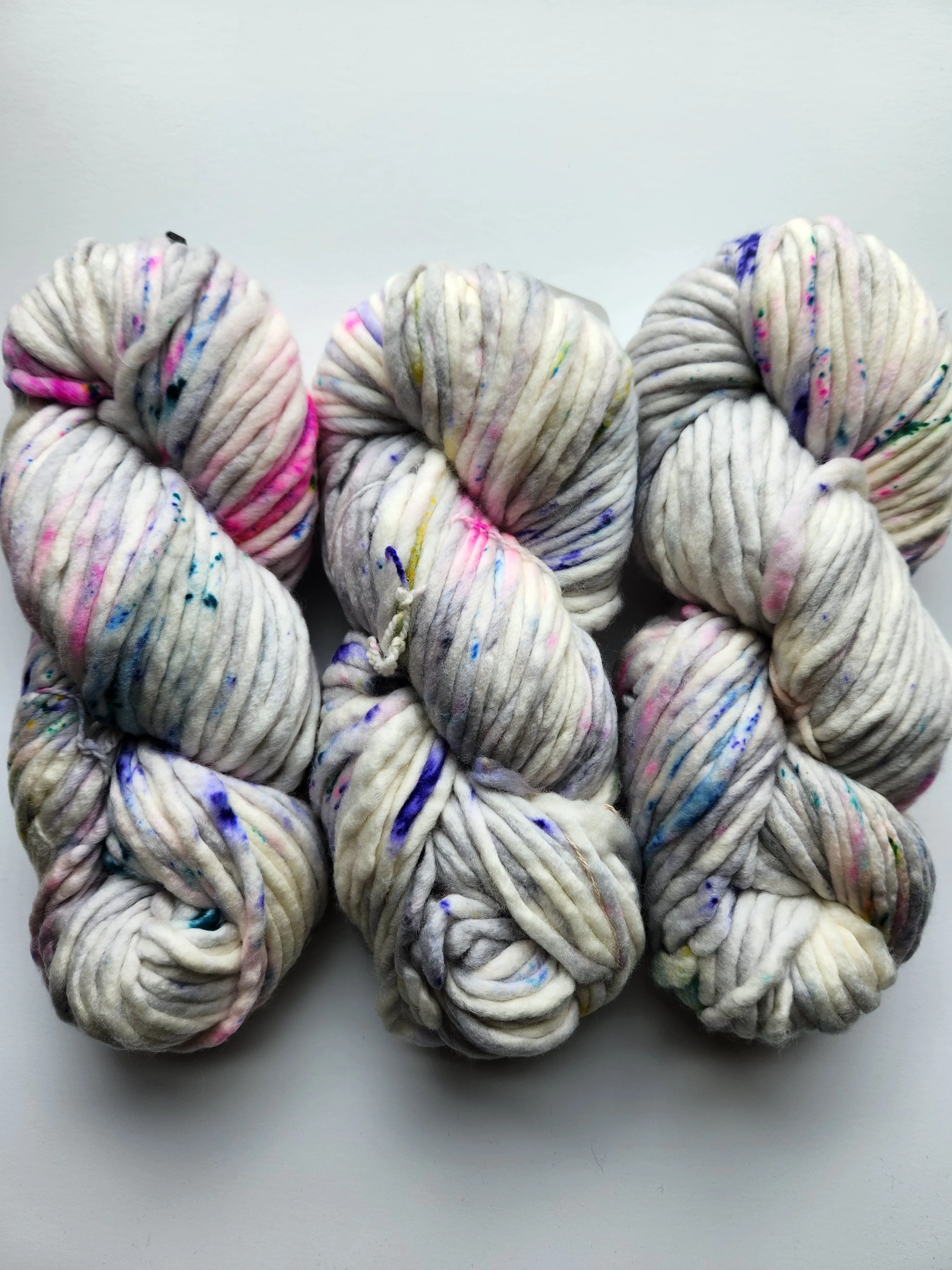 Honey and Clover | Hand Dyed Merino Wool Super Bulky | Cloudy With A Chance...