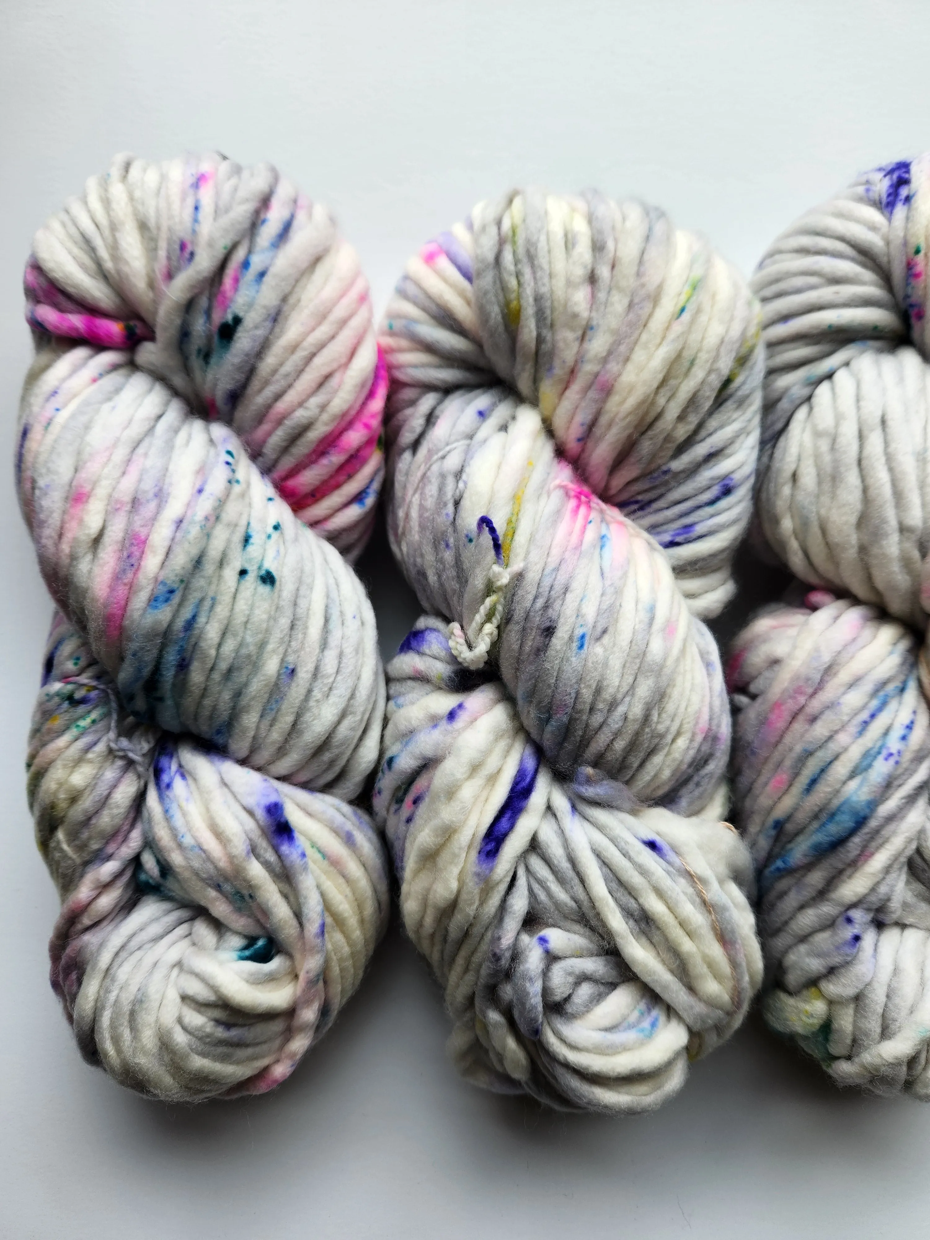 Honey and Clover | Hand Dyed Merino Wool Super Bulky | Cloudy With A Chance...