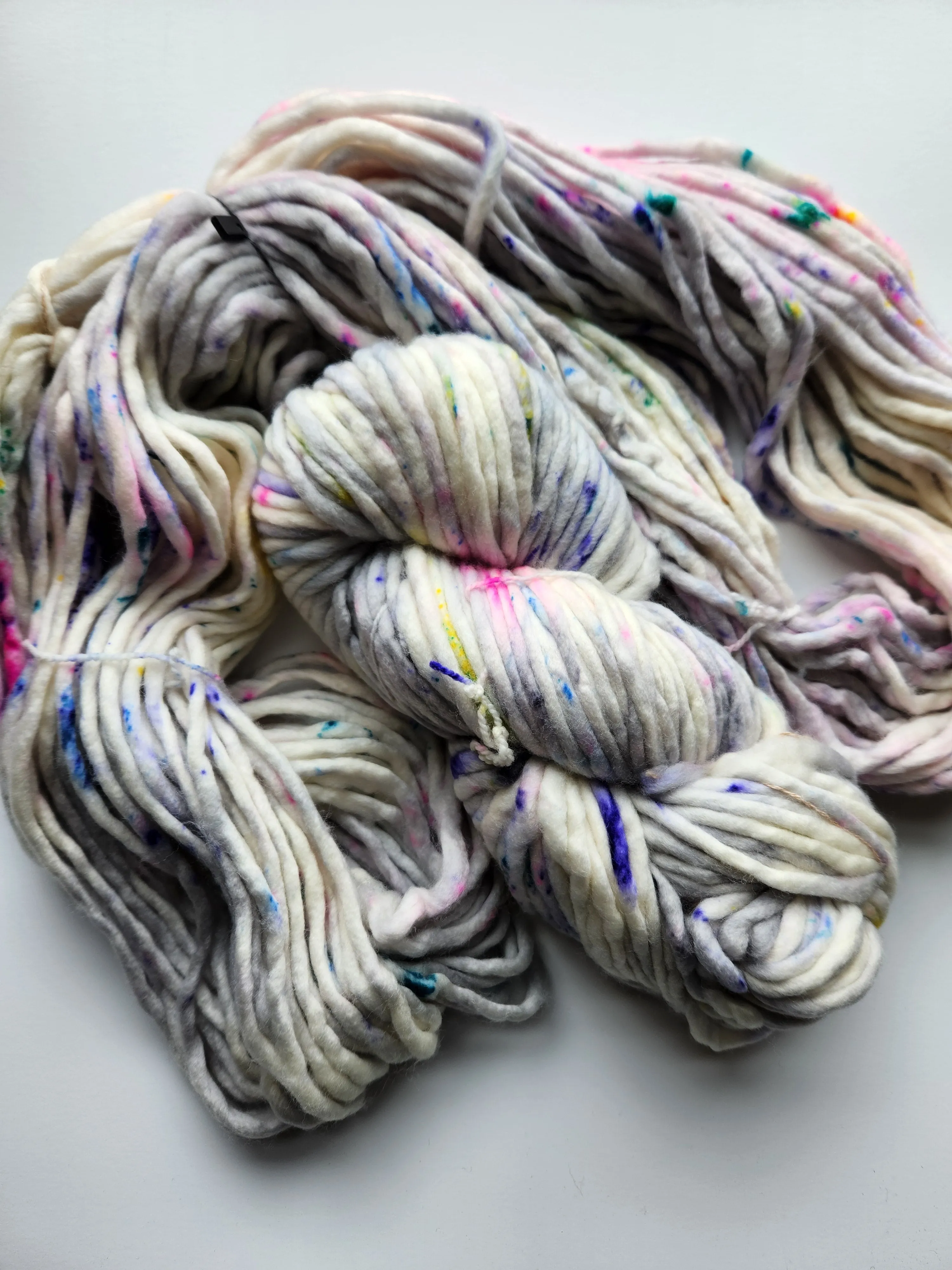 Honey and Clover | Hand Dyed Merino Wool Super Bulky | Cloudy With A Chance...