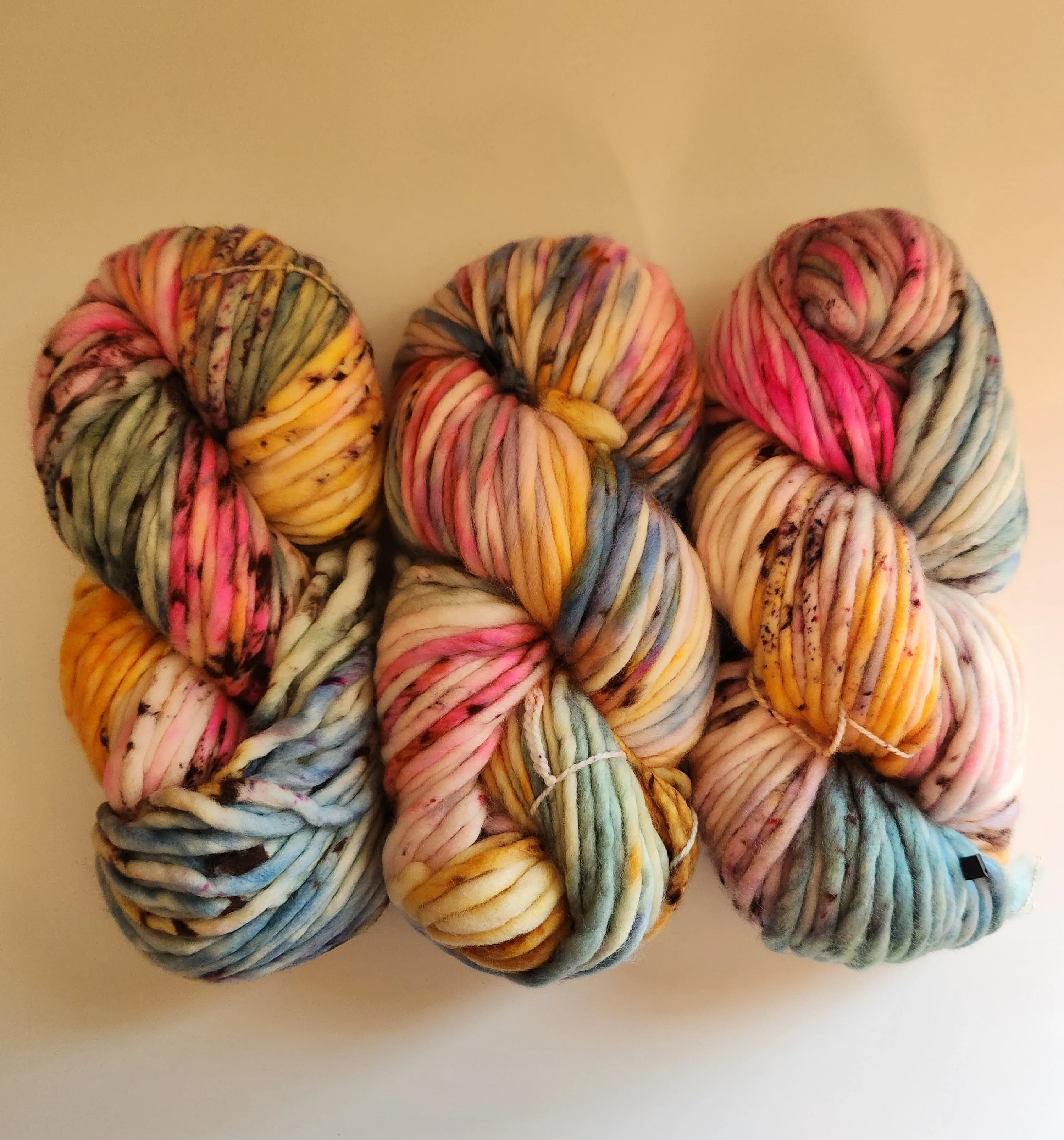 Honey and Clover | Hand Dyed Merino Wool Super Bulky | It's (Not So) Fall Y'all!