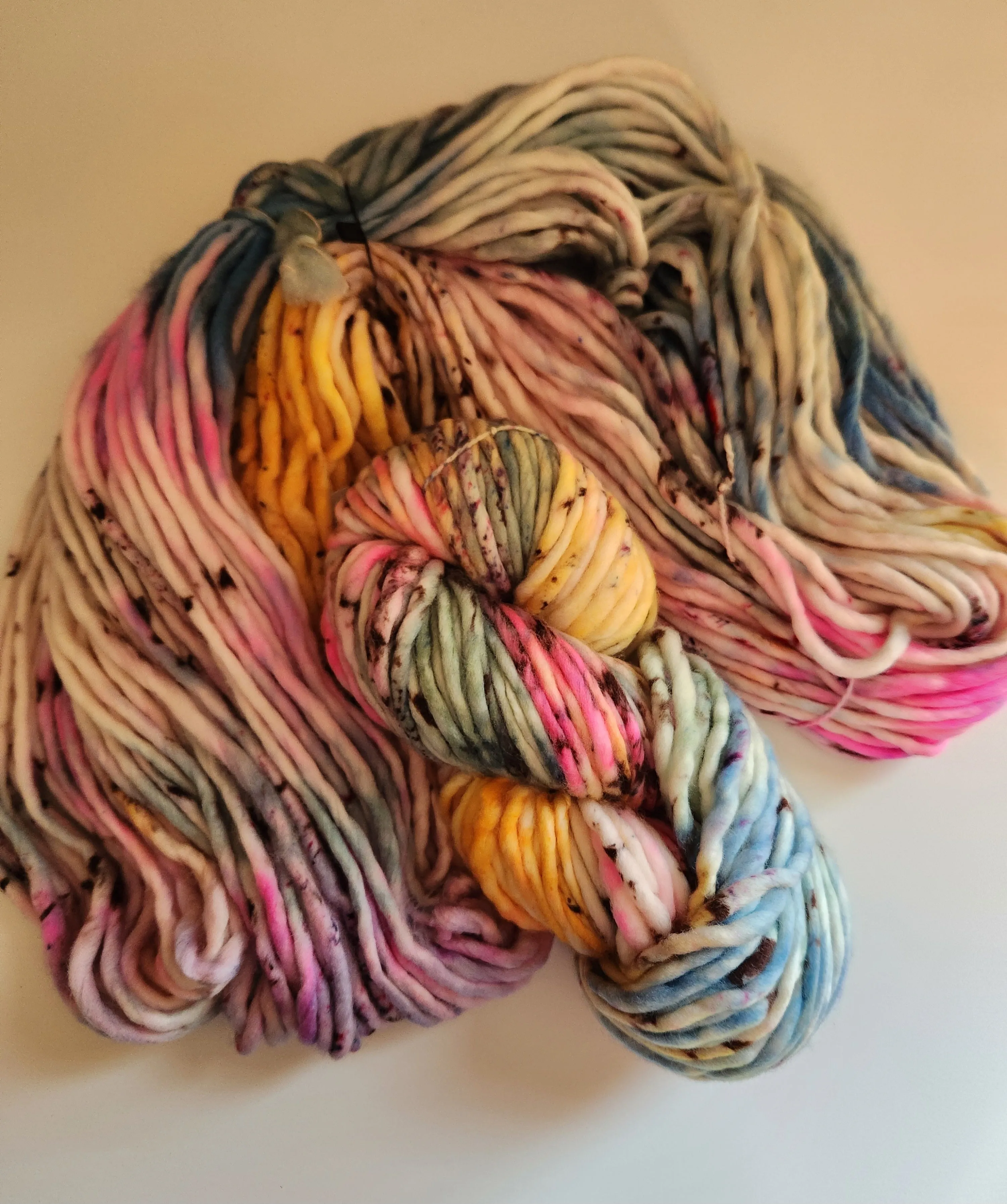 Honey and Clover | Hand Dyed Merino Wool Super Bulky | It's (Not So) Fall Y'all!