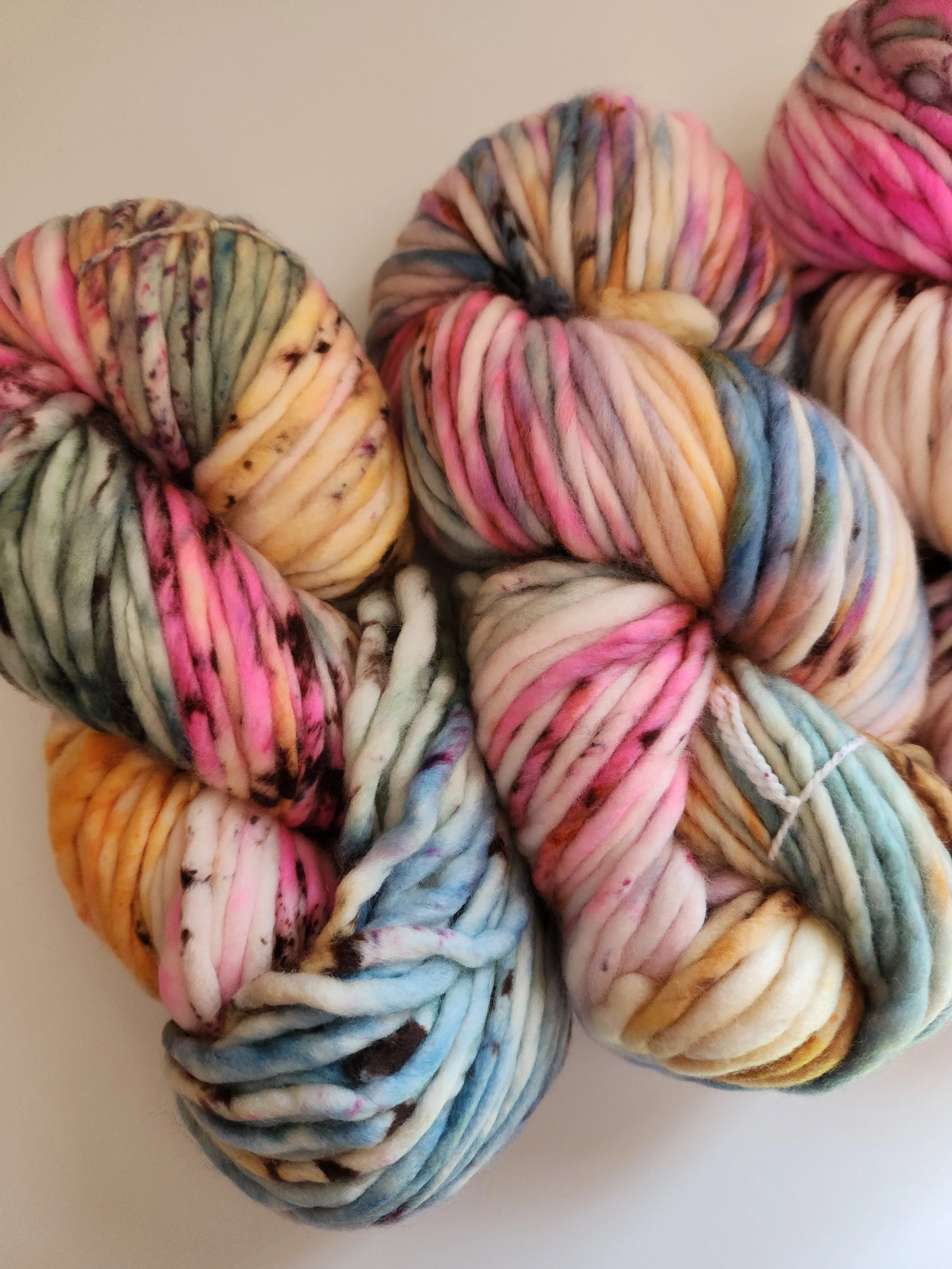 Honey and Clover | Hand Dyed Merino Wool Super Bulky | It's (Not So) Fall Y'all!