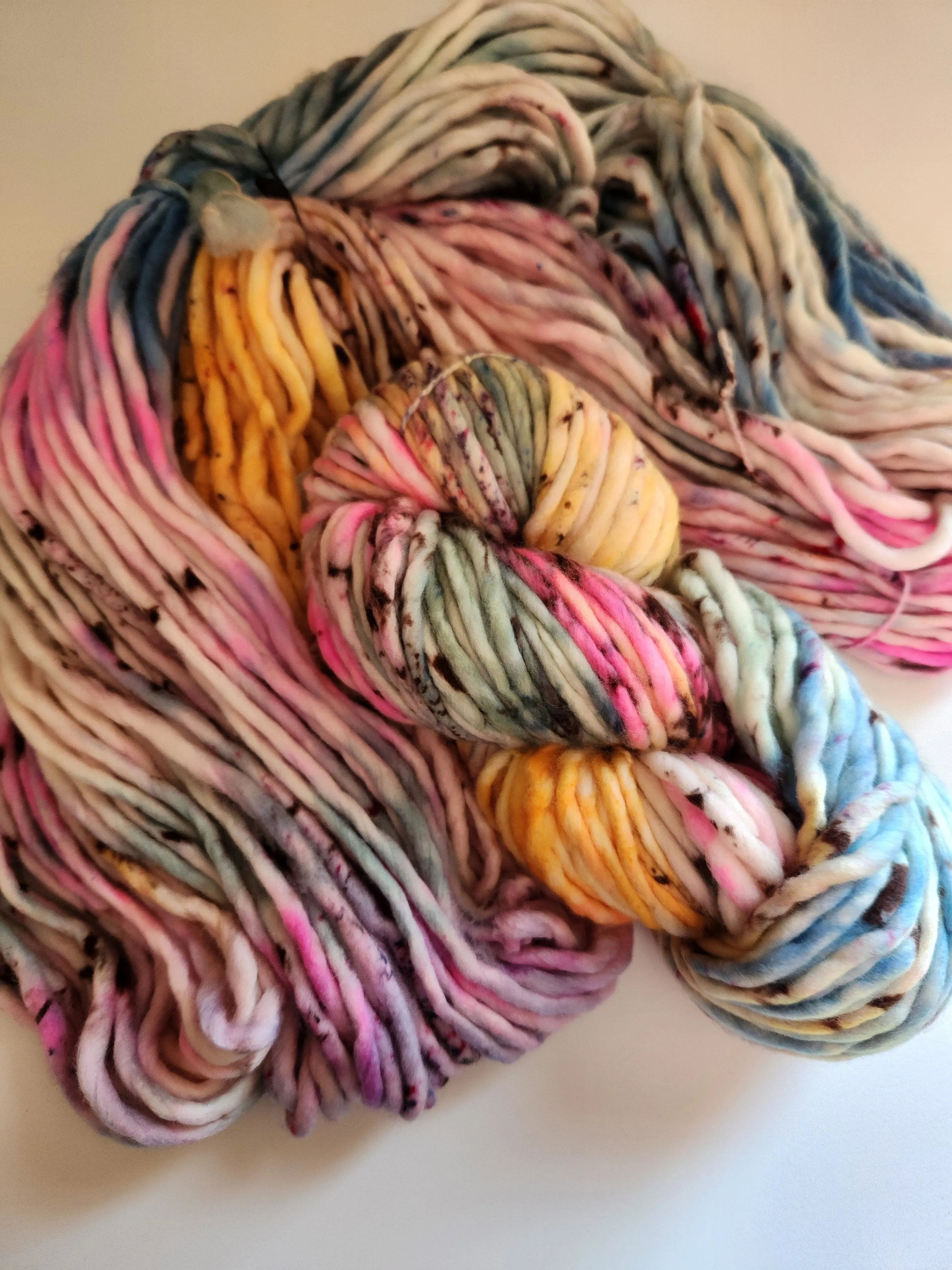 Honey and Clover | Hand Dyed Merino Wool Super Bulky | It's (Not So) Fall Y'all!