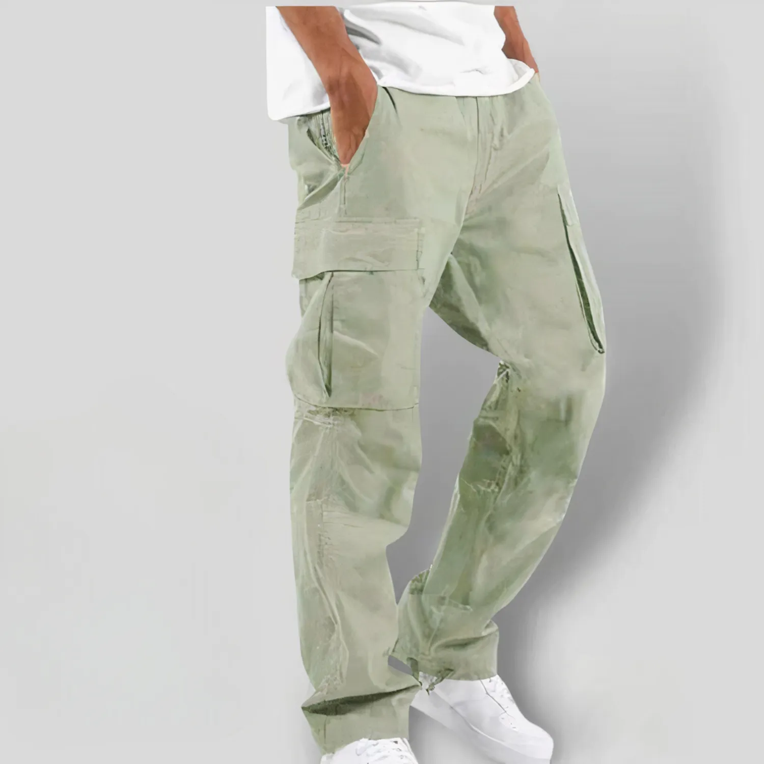 Jackson - Men's Cargo Trousers - Casual - Comfortable - Ideal for Fall/Winter