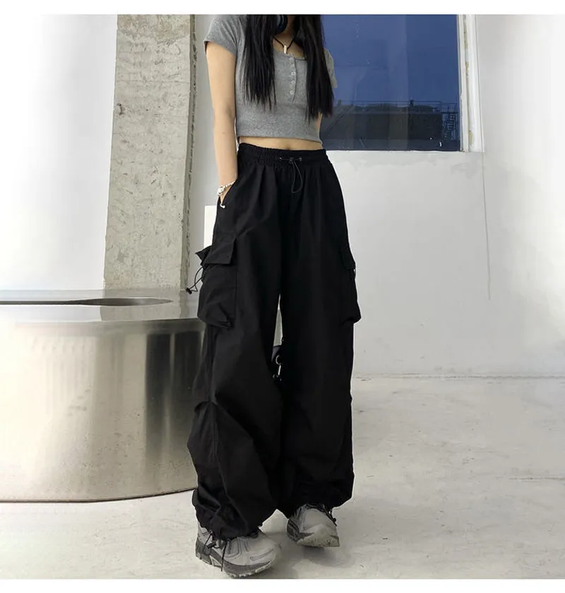 Jenna Streetwear Hip Hop Cargo Pants