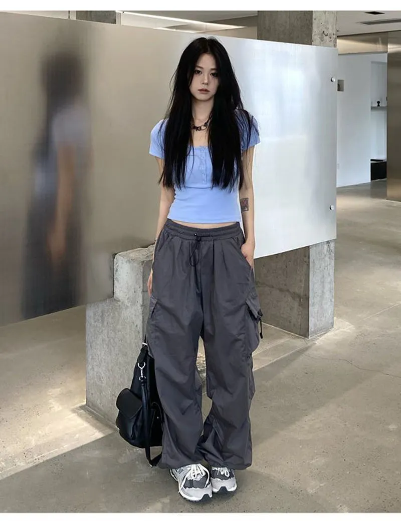 Jenna Streetwear Hip Hop Cargo Pants