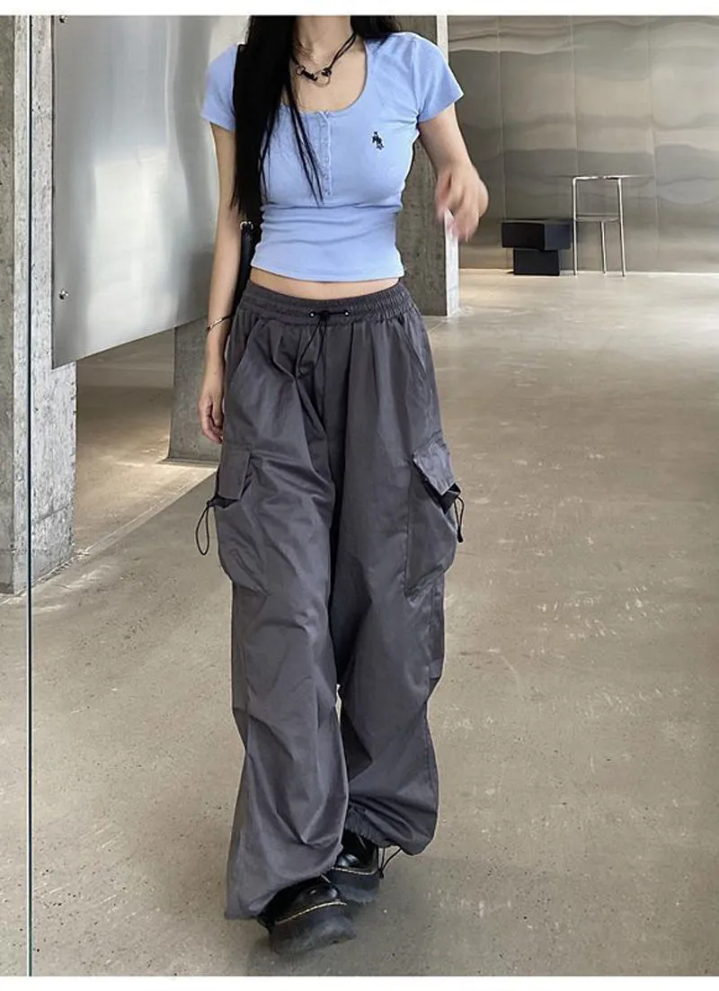 Jenna Streetwear Hip Hop Cargo Pants