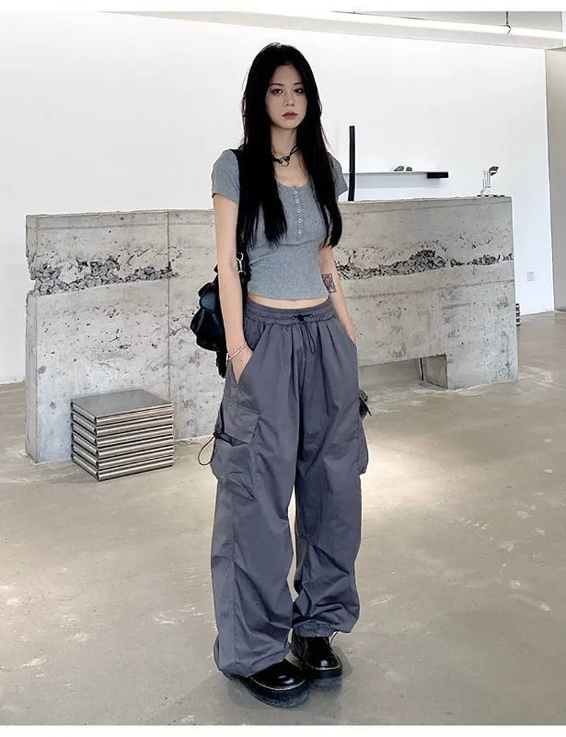 Jenna Streetwear Hip Hop Cargo Pants