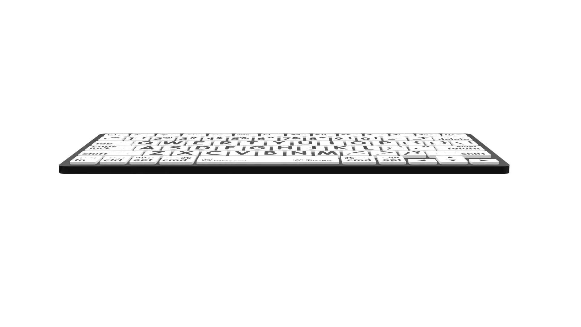 LogicKeyboard Bluetooth Large Print Braille Black on White,  PC & MAC