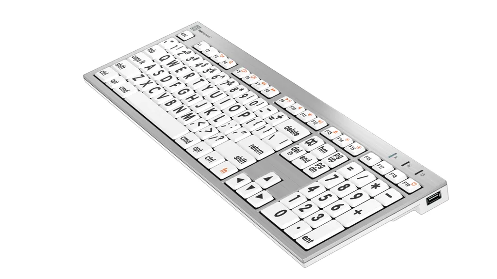 LogicKeyboard Large Print Alba Keyboard for MAC