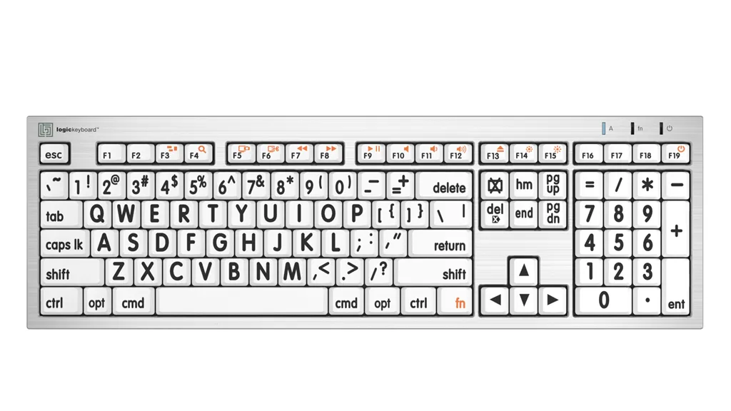 LogicKeyboard Large Print Alba Keyboard for MAC