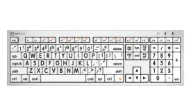 LogicKeyboard Large Print Alba Keyboard for MAC