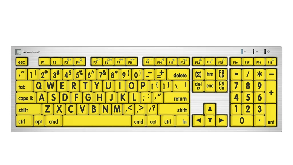 LogicKeyboard Large Print Alba Keyboard for MAC