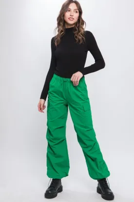 LOVE TREE Loose Fit Parachute Cargo Pants